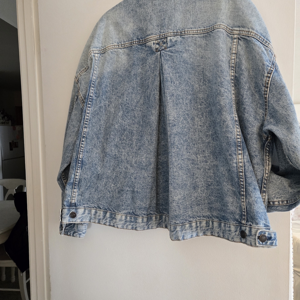 Free People Denim Swing Jacket - Picture 2 of 3